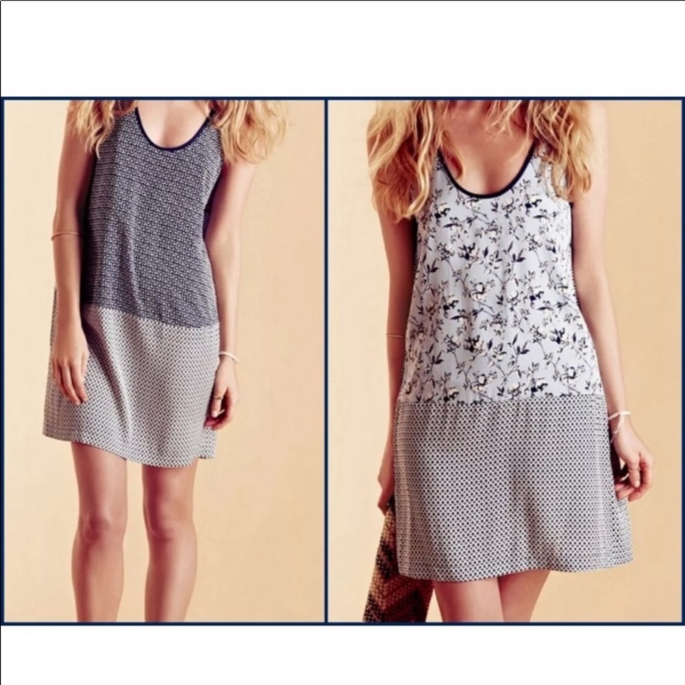 Joie Shallcross Silk Shift Dress size S
